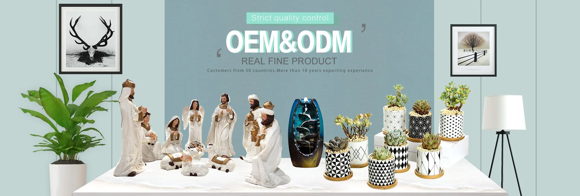 Quanzhou Real Fine Crafts Co., Ltd. - Polyresin Items/Ceramic 