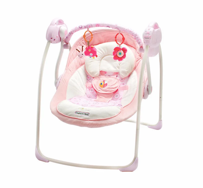 

Amazon hot sale nice price fashion Newborn-to-Toddler Electric Baby cradle Swing rocking chair
