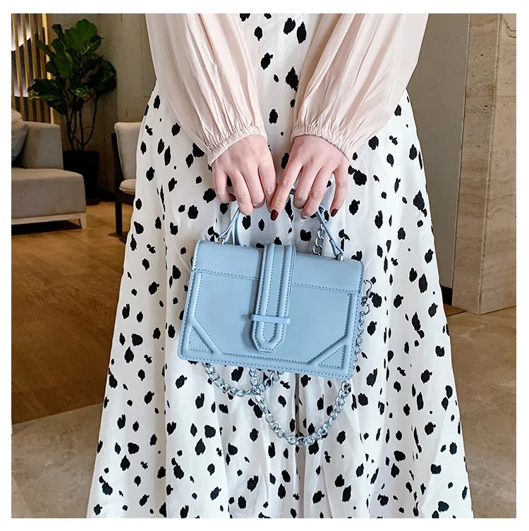 

Candy Color New Style Fashion Young Korea Ladies Handbags Chain Bags For Women, Women handbags