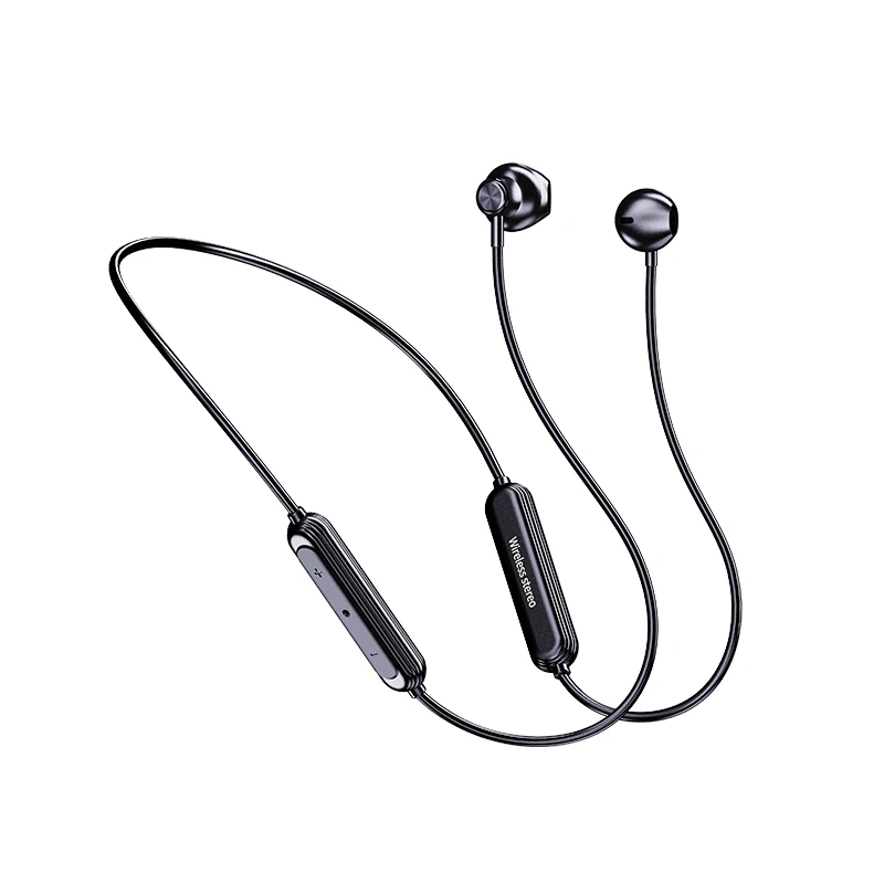 

Free shipping lightweight wireless sport neck band 5.0 bt earphone sport headphone neckband magnetic