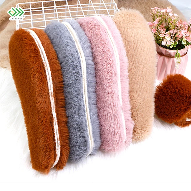 

JOGHN Hot sale imitation rabbit fur insoles thick plush insoles winter warm fur one snow boots men and women insoles, Pink, gray, bean paste, other colors contact customer service, beige