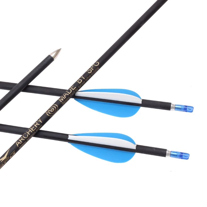 

6mm Mixed Carbon Arrow Recurve Traditional Compound General Purpose Hunting