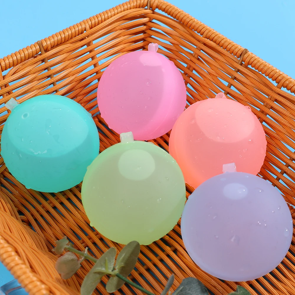 

Refillable Water Balls for KidsQuick Filling Easy Tying Water Balloon Self Sealing for Water Fight Game