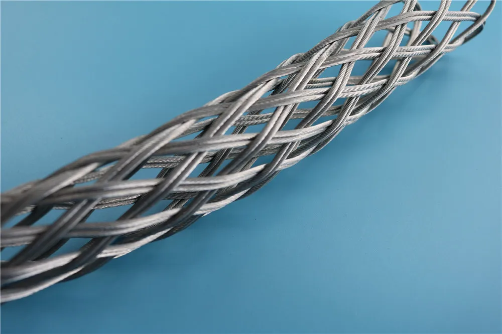 change line hoisting grip closed mesh cable hoisting grips