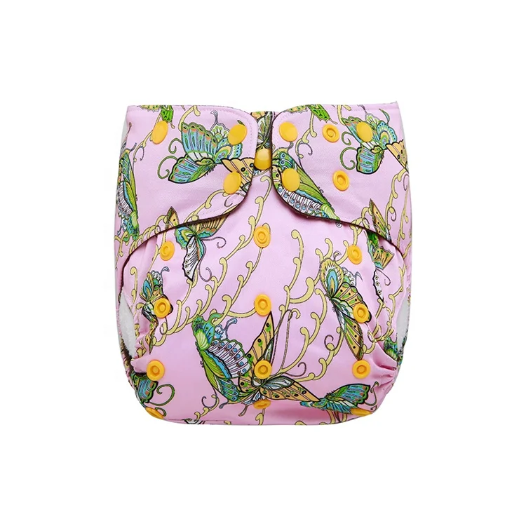 

Baby reusable cloth diaper pull up high quality aio cloth diapers wholesale bamboo charcoal baby diapersnappies