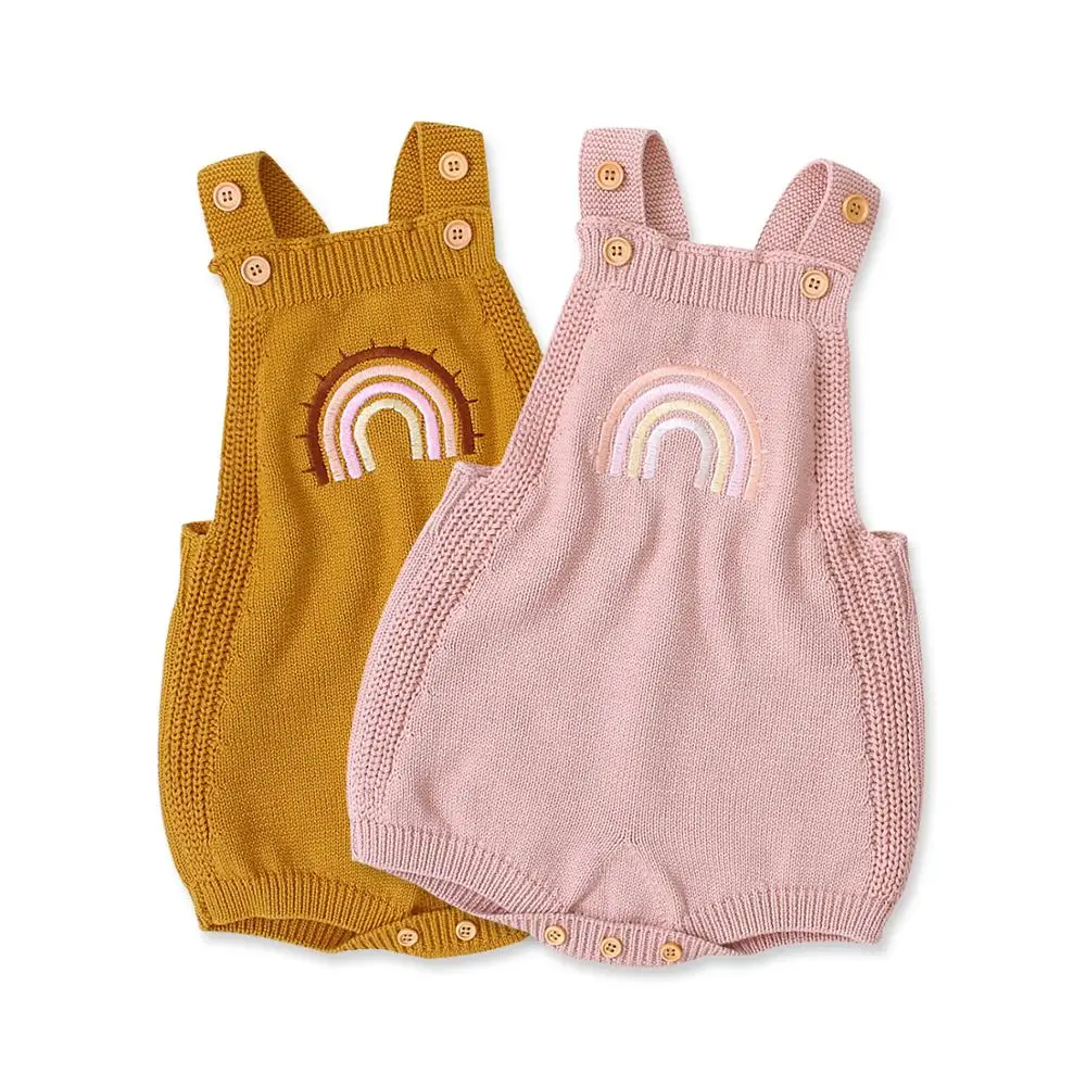 

Spring Sleeveless Bodysuits for Newborns baby apparel Cotton Knitted Babies Boy overalls Infant Kids Jumpsuits Clothes, Picture