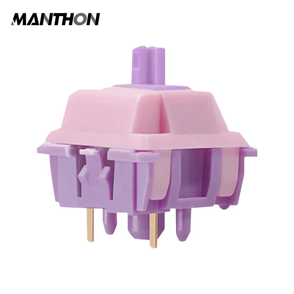 

MMD Princess Switch Linear Tactile 38/45/53/48/60g HIFI Sound Mechanical Keyboard Switches POM PTFE Material Custom Switches