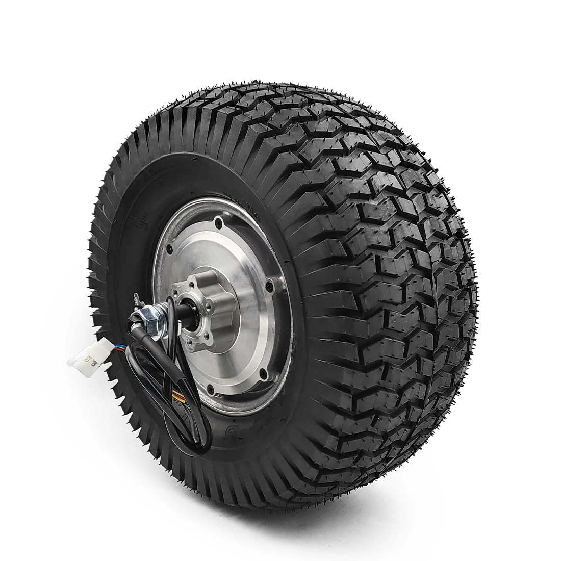 Low Speed Big Torque 500W 13 Inch 13x6.5-6 Tire Scooter Brushless Gear Hub Motor Wheel for Electric Scooter Cart