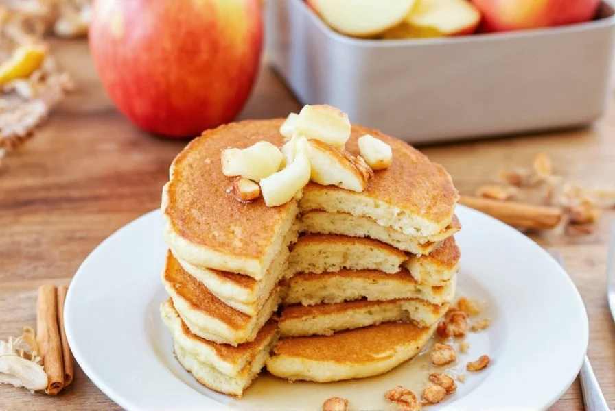 apple cinnamon pancakes
