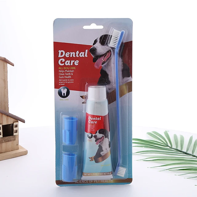 

Dental Care Pet toothpaste toothbrush set