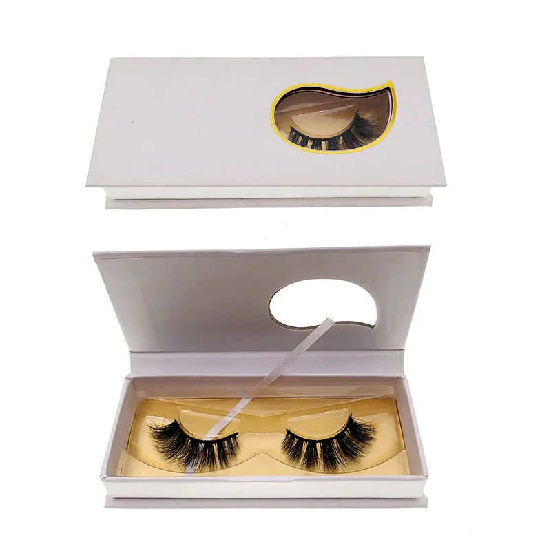 

2021 wholesale vendor 100% Real mink lashes 3d mink lashes, Black
