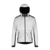 ZUJA New Fashion Glow Reflective In Dark Running Outdoor Jacket