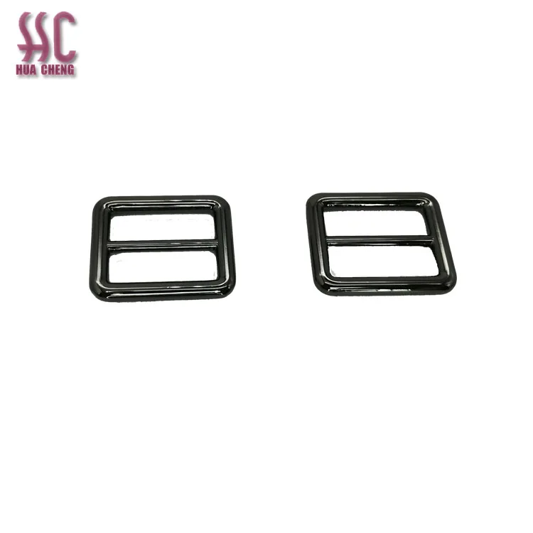 

25 mm Adjustable Square Tri-glide Slider Bag Strap Buckle Bag Accessories Slider, Gold,silver,nickle,brass, other metalic color is available.