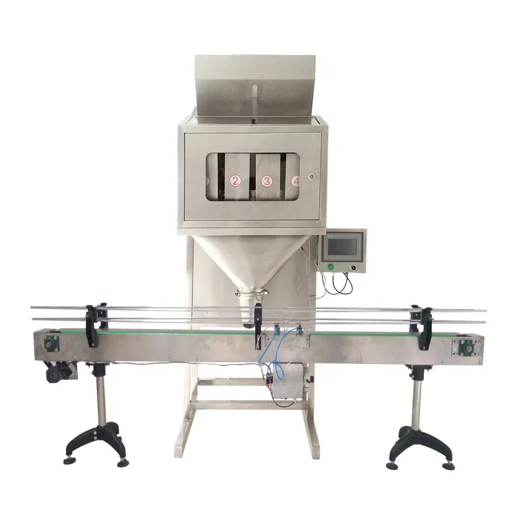 rice weighing scale and maca powder hdpe granule packing machine
