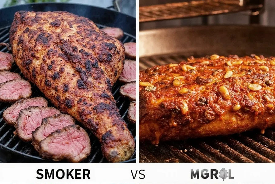 Grill heat zones diagram