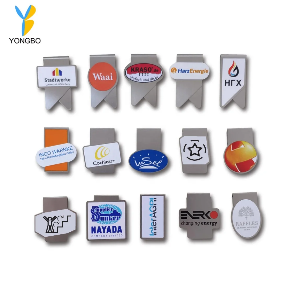 Custom Logos Wholesale Custom Metal Paper Clips With Special Shape ...