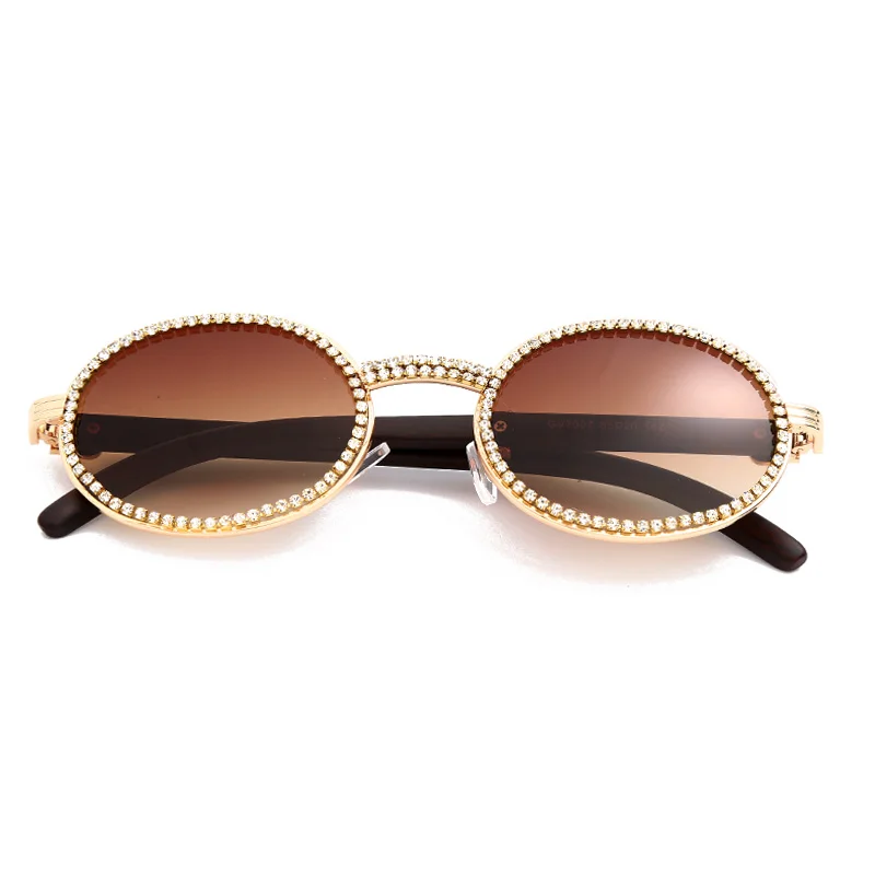 

Fashion new metal Steam punk sun glasses women trend vintage round men sunglasses 2021