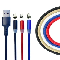 

2019 newest wholesale sync 3 in 1 magnetic usb charging cable