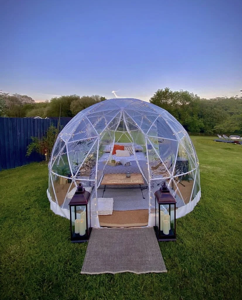 

3.6m Outdoor Transparent Garden Hotel Igloo Dome Tent