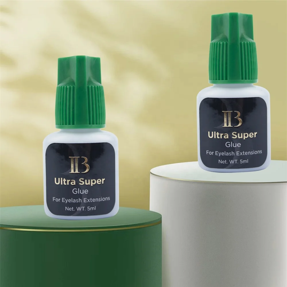 

i-Beauty Ultra Super Glue  ib glue ibeauty glue eyelash korea eyelash extensions bond of pegamento ib, Black eyelash glue