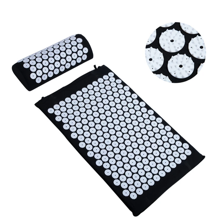 

Oyoga Full Length Eco Friendly High Quality Black Natural Acupressure Mat, Purple,black,green,blue