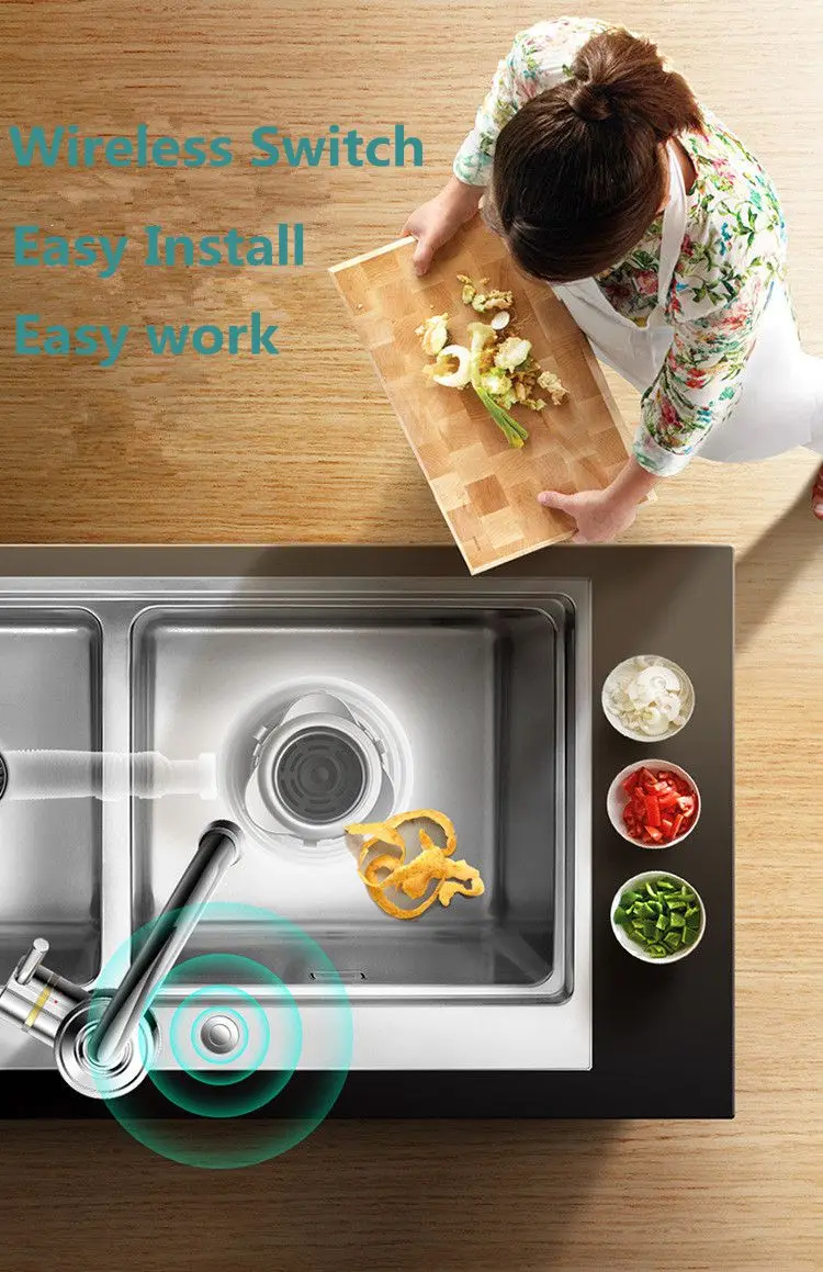 450w 220v 50-60hz food waste disposer kitchen garbage disposal