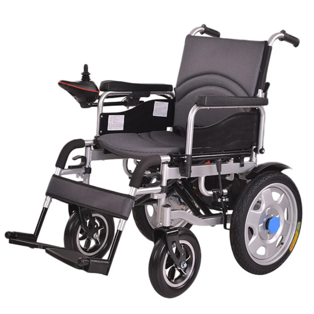 

easy folding elderly old person people electric or manual four wheels scooter motorize wheelchairs powered chair