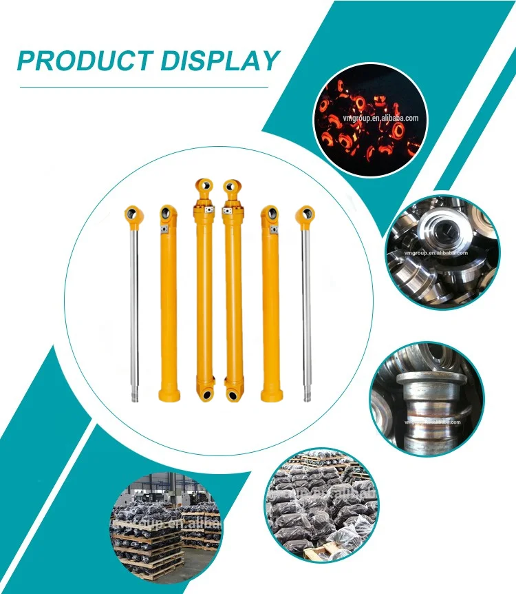 E110b Excavator Parts Hydraulic Oil Cylinder For Cat Caterpillar