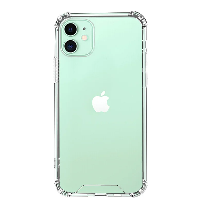 

Shockproof 1.5MM Transparent Acrylic PC TPU Hard Back Cover Case For Iphone 13 Pro Max Case
