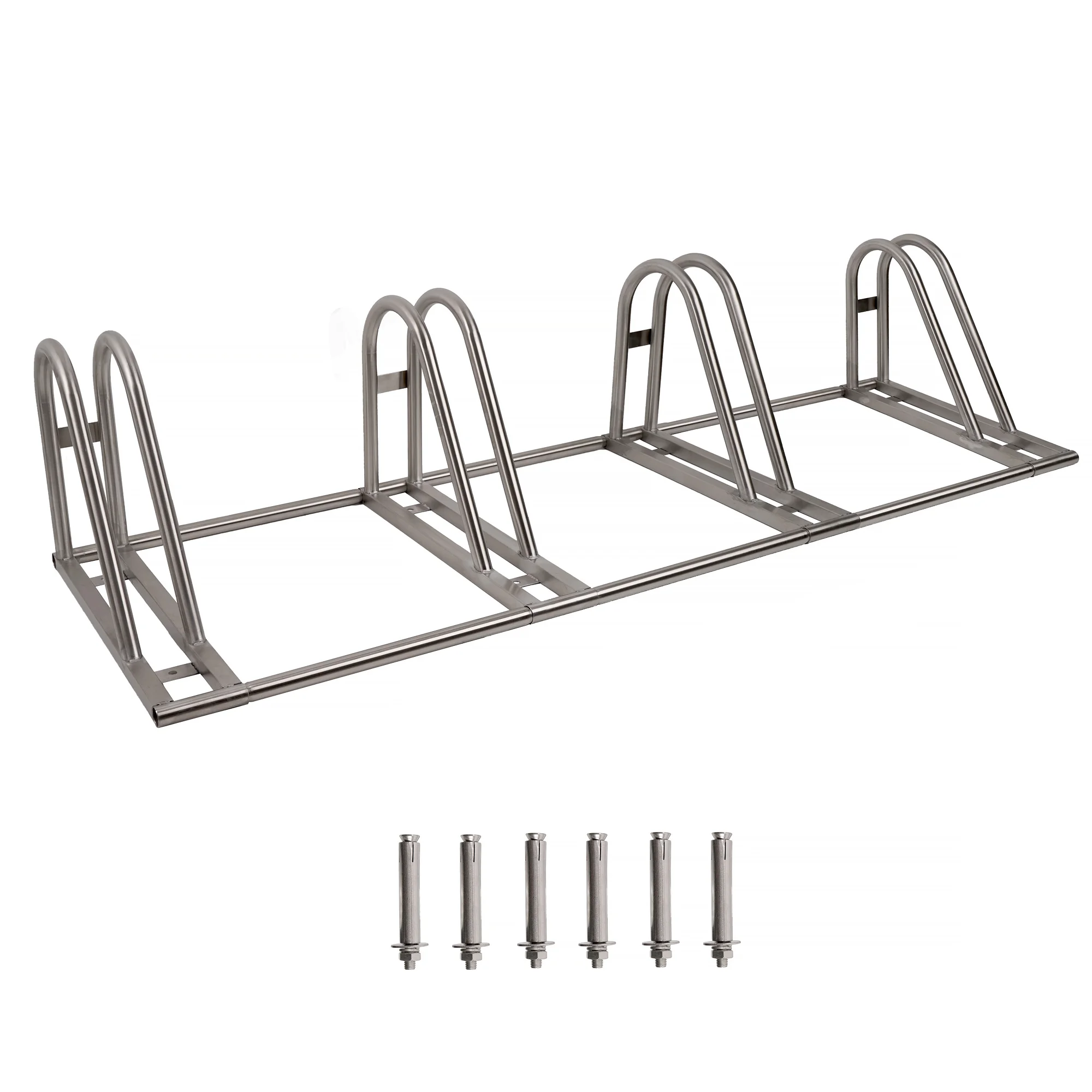 Bicycle Stand For School Floor Outdoor 304 Stainless Steel Bike Rack