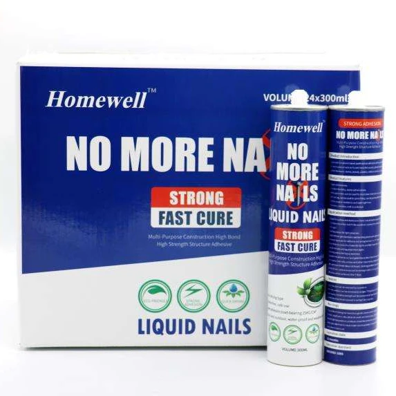 
Factory manufacturer fast curing anti mould GP liquid nail adhesive 
