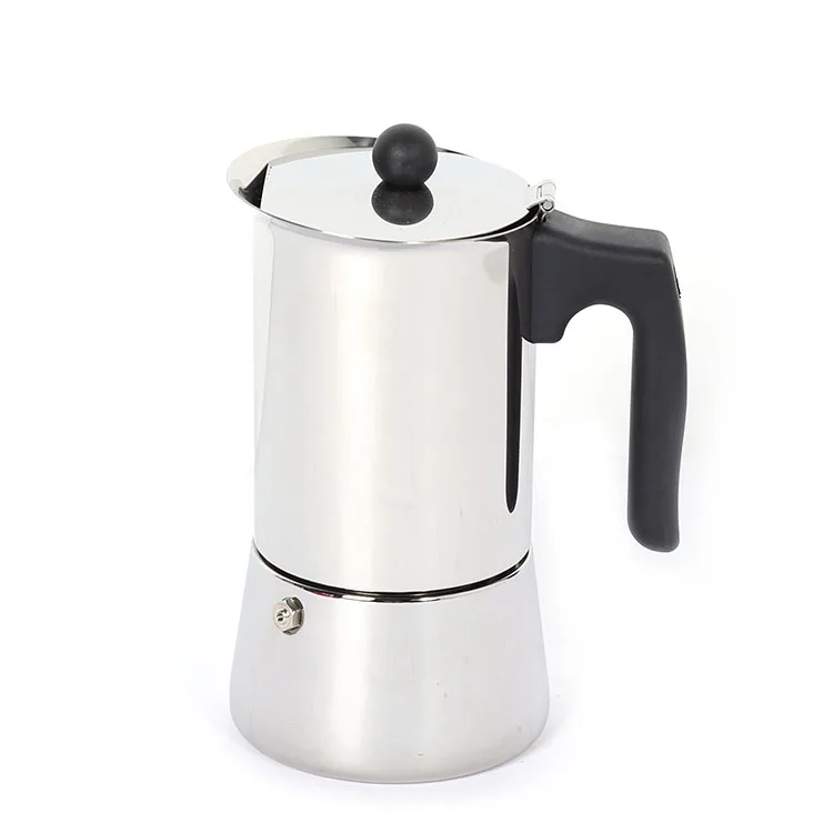 

6Cup Espresso Coffee Maker Espresso Maker Hot Selling Good Quality Mini Espresso Coffee Maker Moka Pot, Stainless steel or customized painting