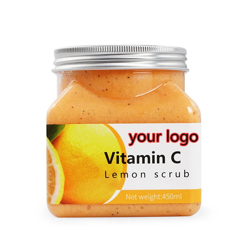 

Custom Private Label Wholesale Vegan Whitening Whipped Exfoliating Cream Shea Butter Fruit Sugar Body Scrub