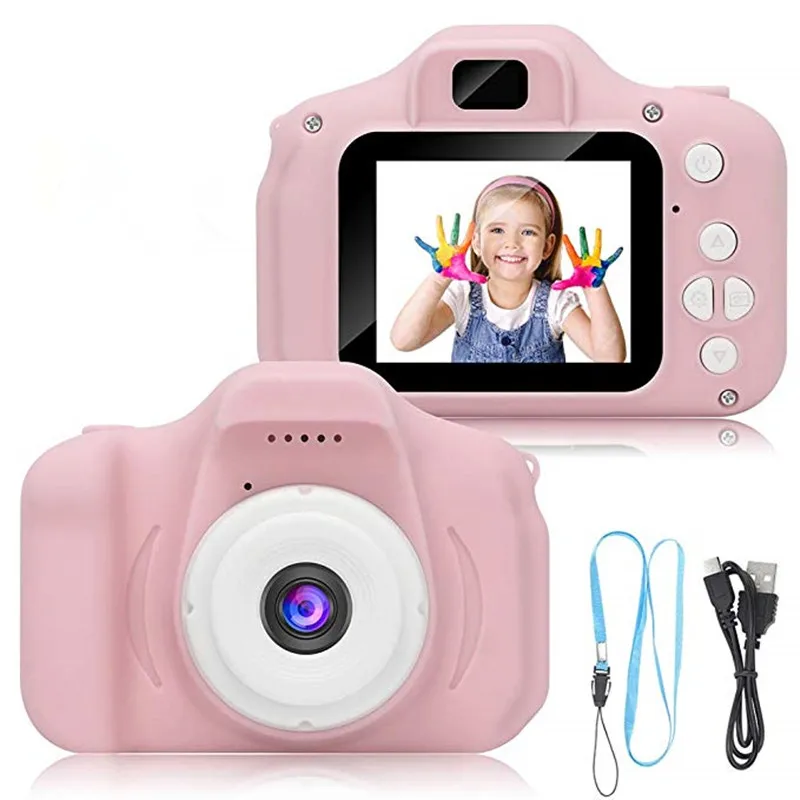 

CHRT Low Price Waterproof 2 Inch Fixed Focus Silicone Photo Camera Mini Kids Digital Camera Toys For Baby Children Kids Boys