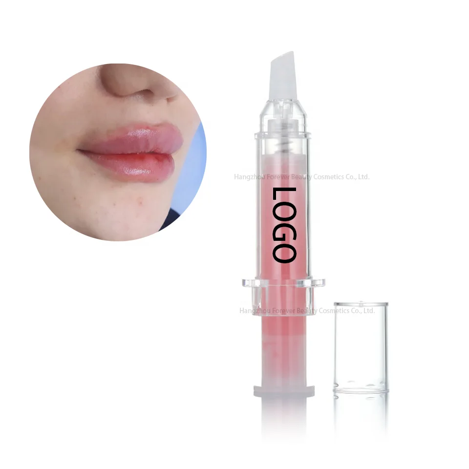 

Magic Pout Soft Instant Natural Lip Filler Syringe Lip Plumper Gloss Custom Logo