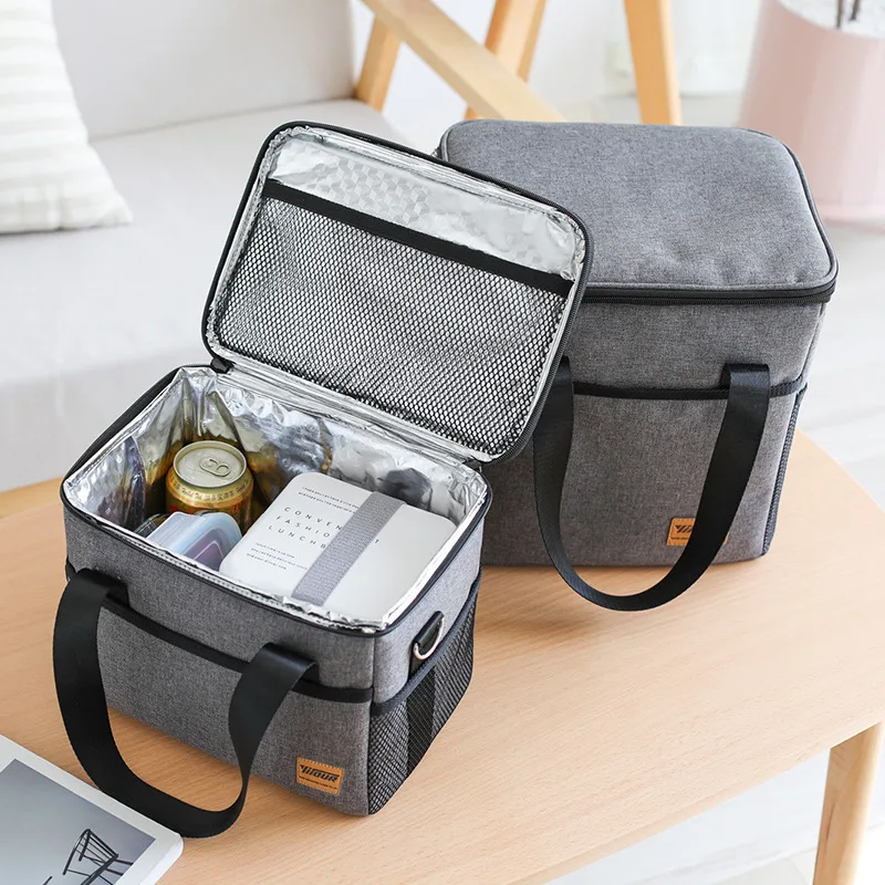 

Insulated Thermal Cooler Bag Reusable Leakproof Waterproof Family Travel Picnic Food Drink Cool Storage Bags