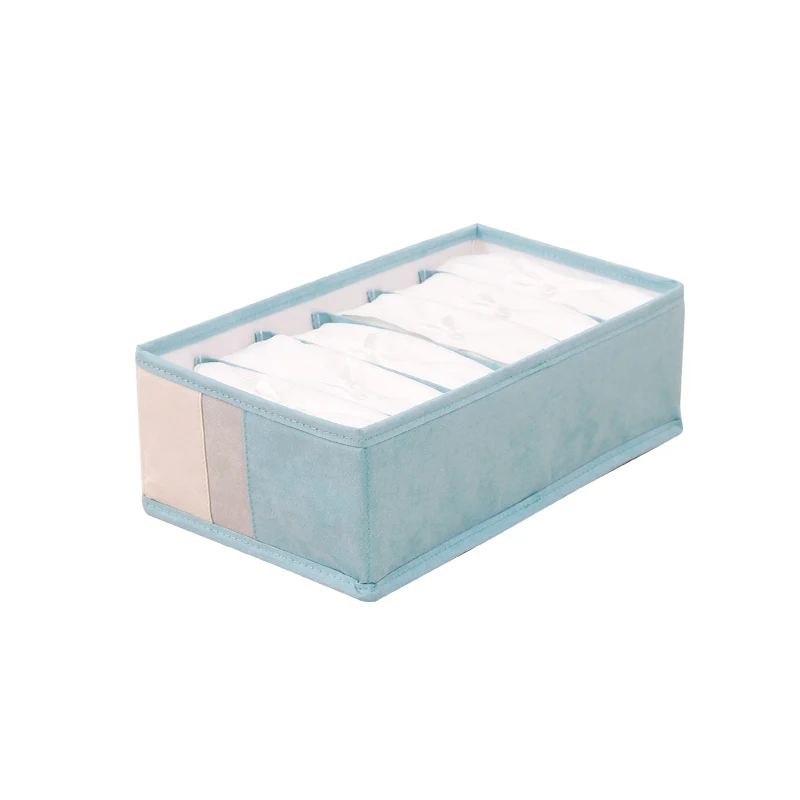 

Drawer Organizers Fabric Foldable Cabinet Closet Organizers Sock Storage Box for Drawer Underwear Storage Boxes