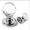 Home decoration crystal glass door knob passage knob