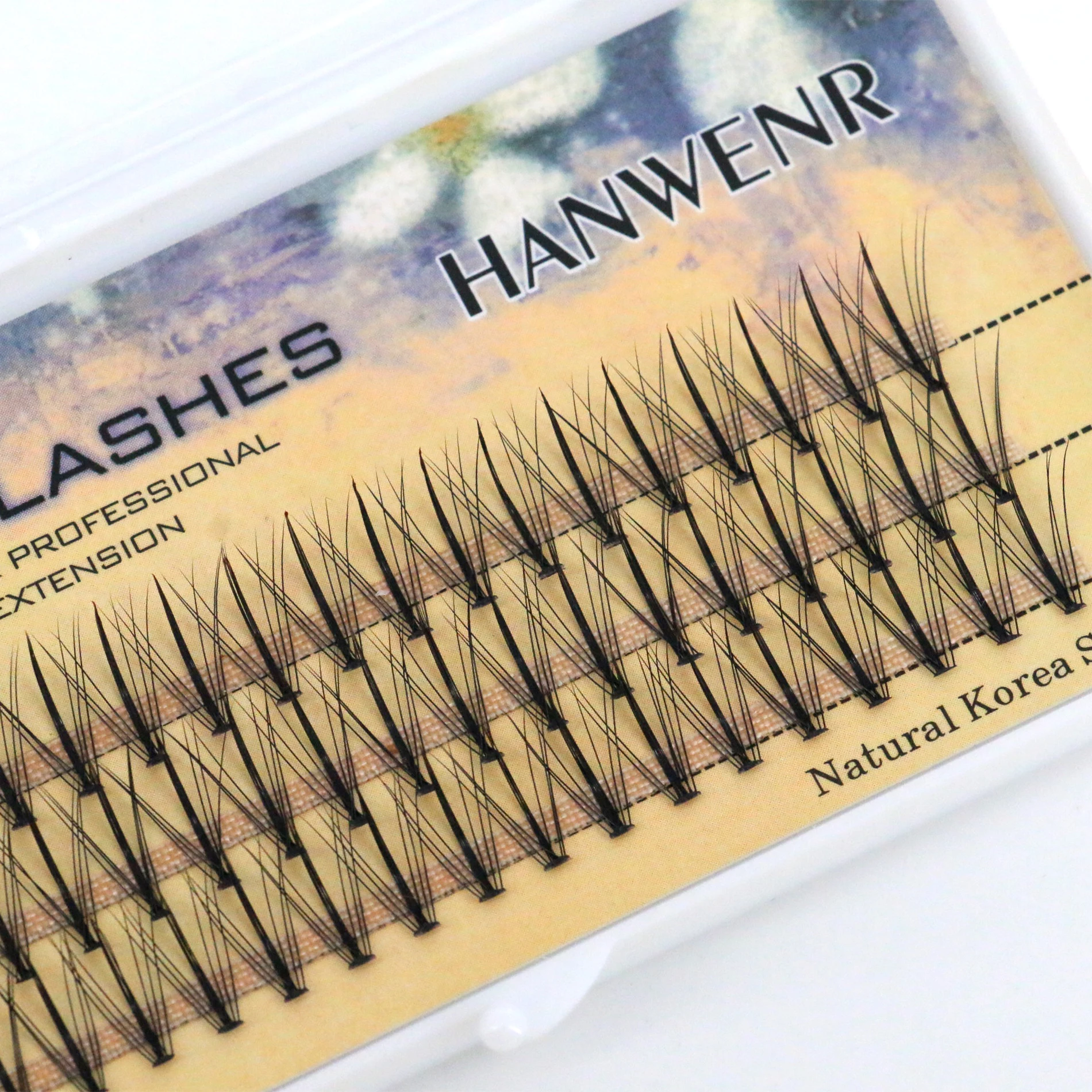 

Premade Volume Fans Heat Bonded Fairy premade Fan Supplies Vendor Luxury Korean pbt Silk Eyelash Extensions