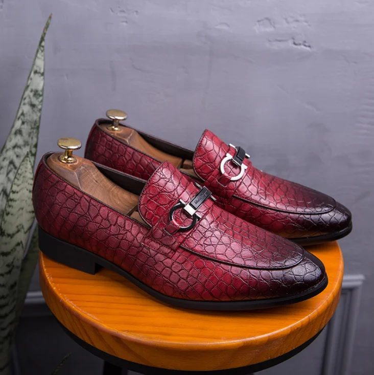 

c11639a newest men's formal leather dress shoes