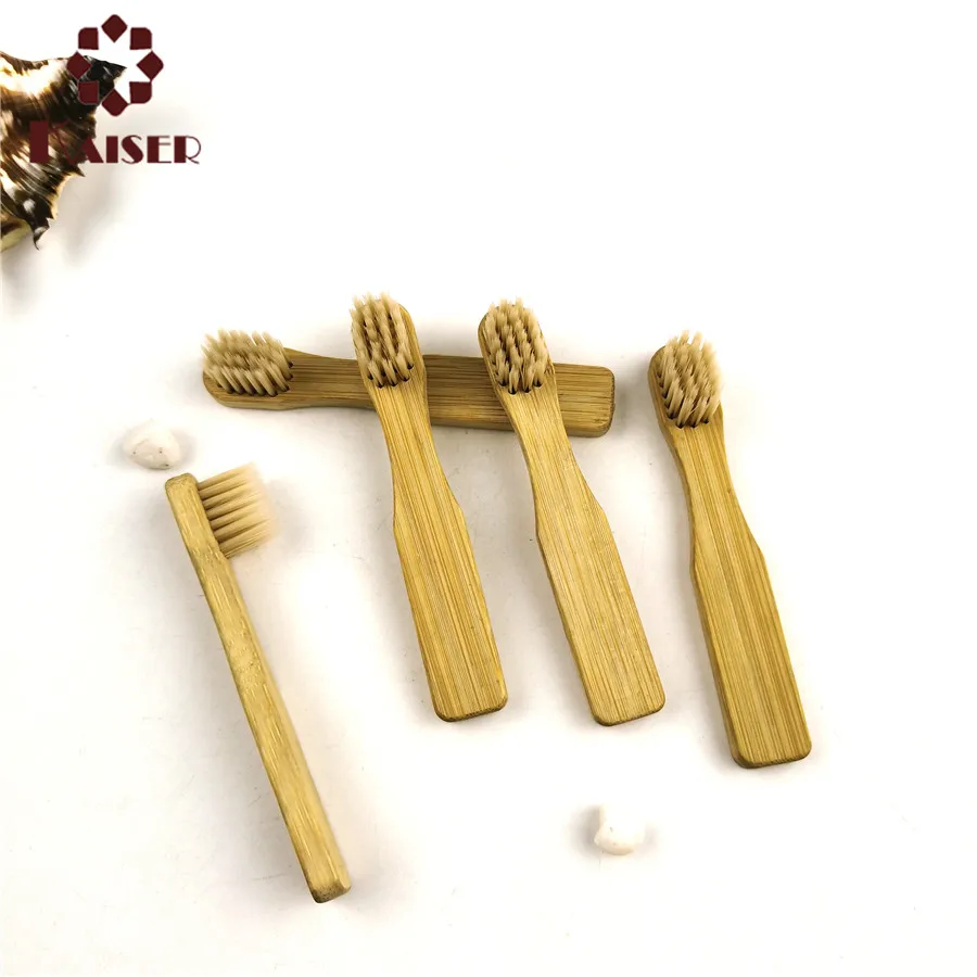 

Mini Size Bamboo Toothbrush 8cm Pet Brush