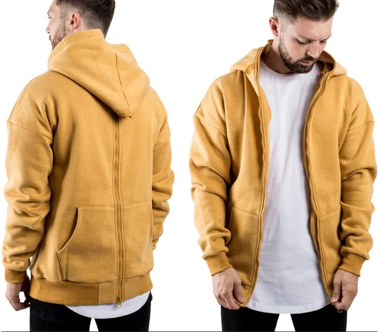 

New design mens full zipper hoodie casual reversible jacket, Different colors and support to customized