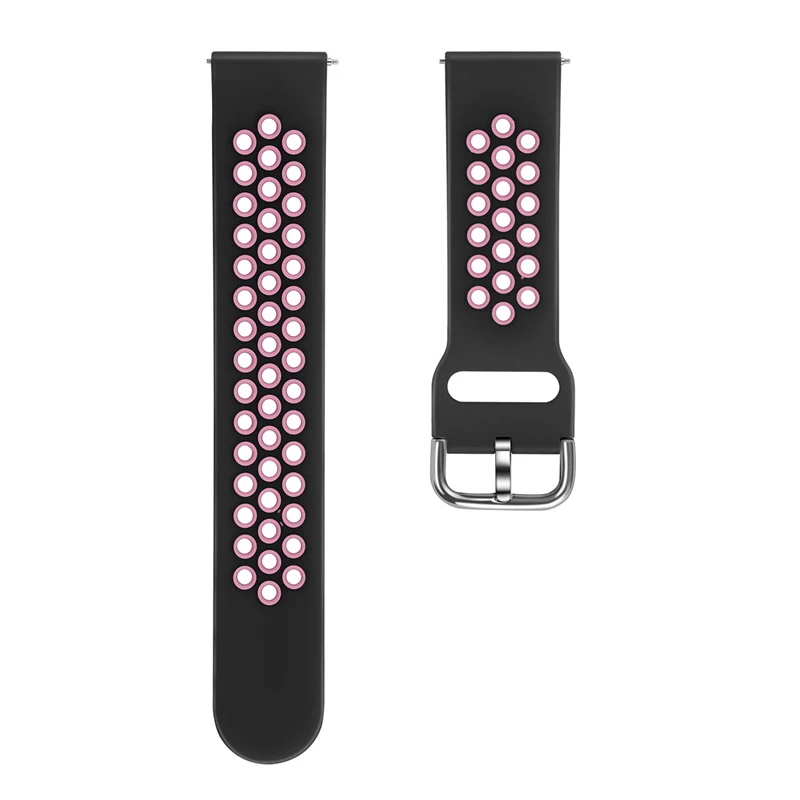 

Double color for samsung s3 silicone watch strap gear frontier rubber band for Huawei GT 46