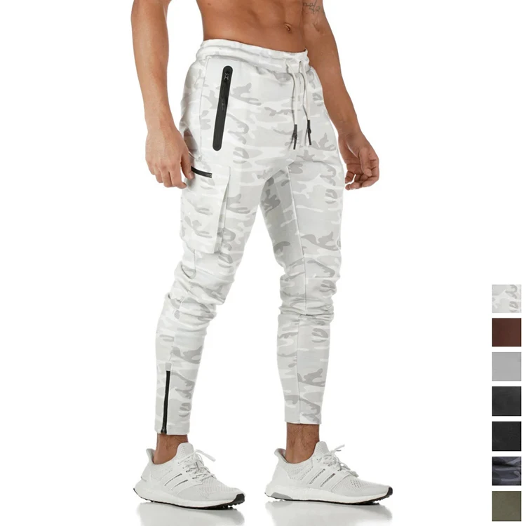 

Men Cargo Solid Color & Camouflage Trackpants Gym Wear Customization US Jogger Pants Training Jogging Pants