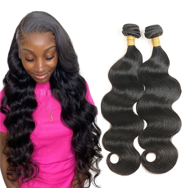 

100% Real Brazilian Human Hair Bundles 10A 12A Body Wave Human Hair Extension Vendors Cuticle Aligned Virgin Hair