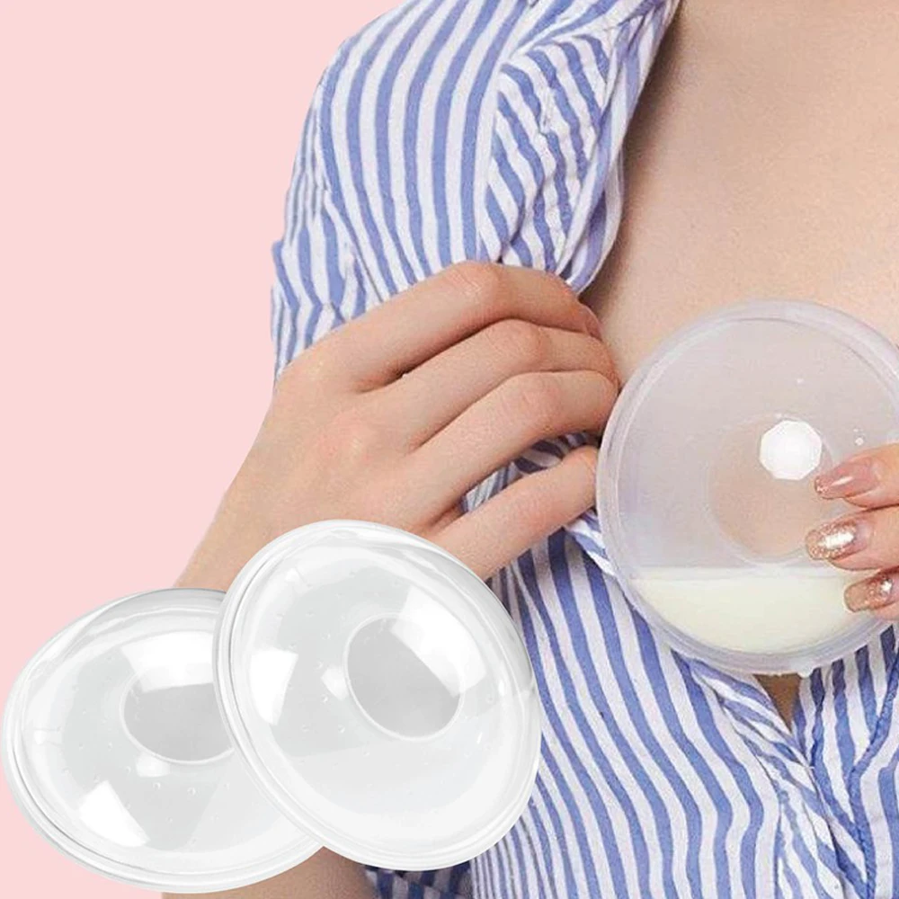 

Silicone Breast Milk Collector Shells Breastmilk Storage Collection Cups, Transparent