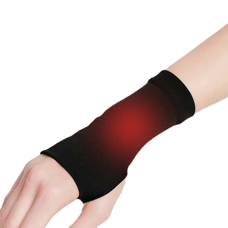 

Gym Palm Support Wrist Guard Carpal Tunnel Compression Hand Protector, Black, beige