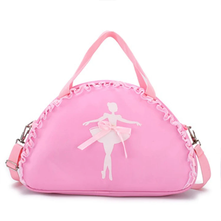 

Wholesale Dance bags Customize Little Girls Ballet Dance duffle bag New Design Dancing Gym Bag, Pink, purple, black, rose red