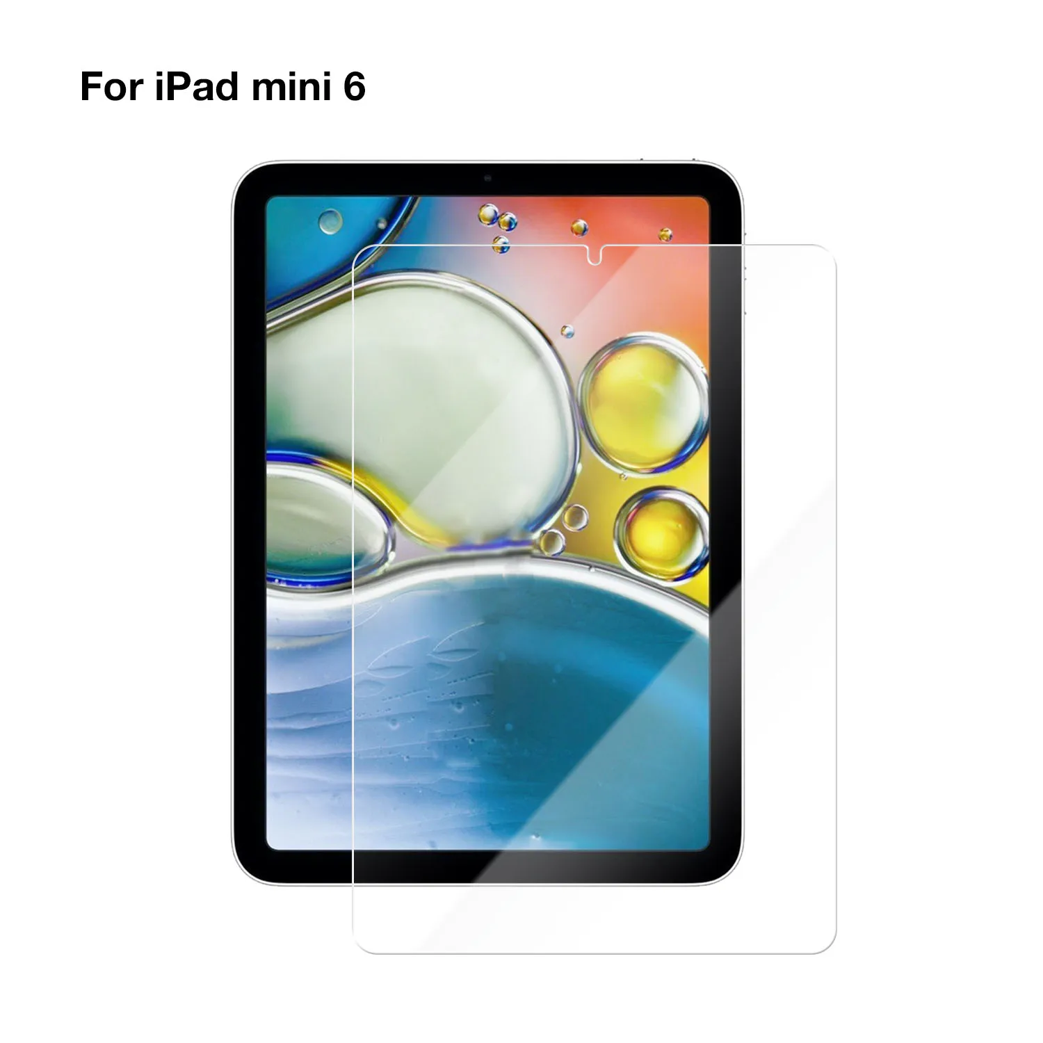 

Premium high quality Clear best glass 0.33mm 2.5D 9h Anti scratch Tempered Glass Screen protector For Apple IPad Mini6