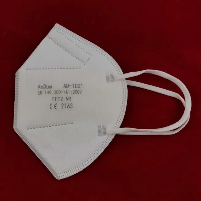 
FFP2 Filtering Half Mask with white list 